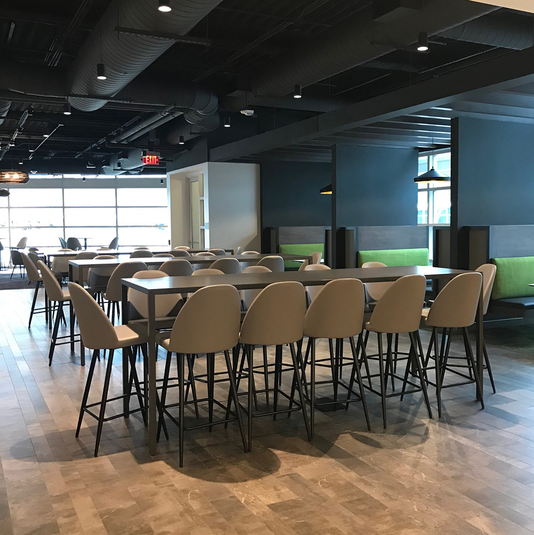 Columbus barstools in restaurant