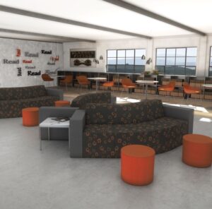 queue modular seating