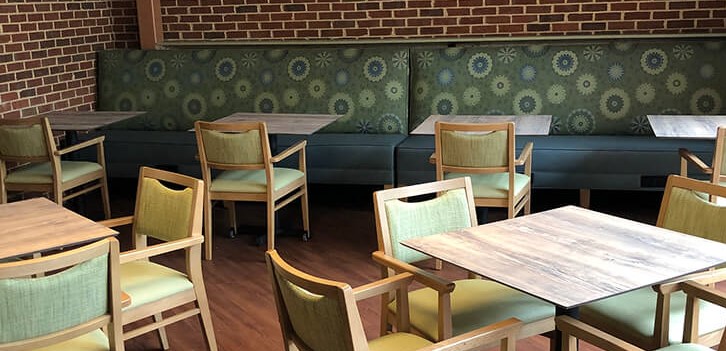 senior living furniture dining tables and chairs