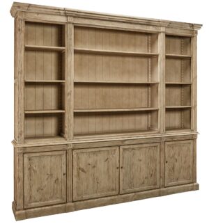Ellory Bookcase - Soft Gray