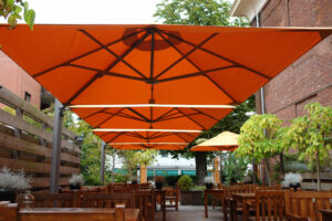 P6-DUO-Square All Weather Umbrella