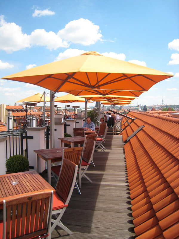 P6-DUO-Square All Weather Umbrella
