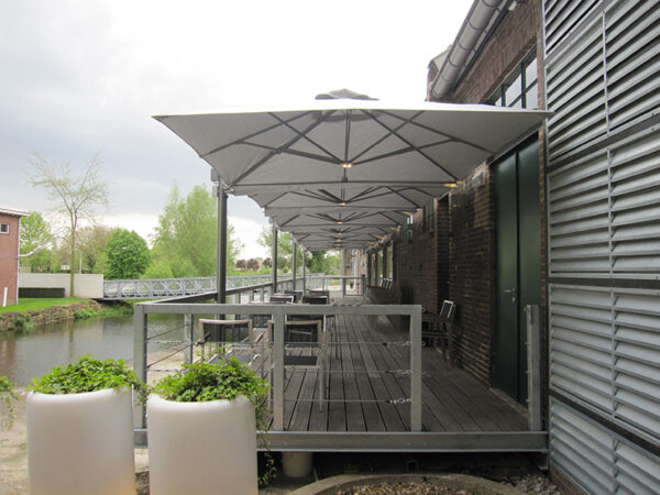 P6-DUO-Square All Weather Umbrella