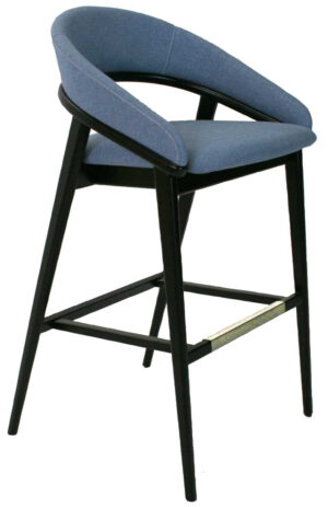 Finley Barstool with Upholstered Back