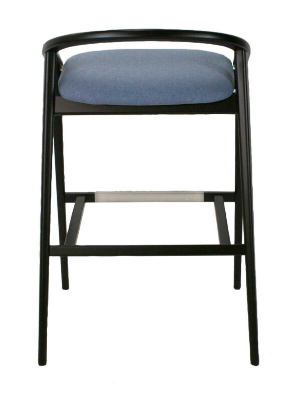 Finley Barstool with Wood Back