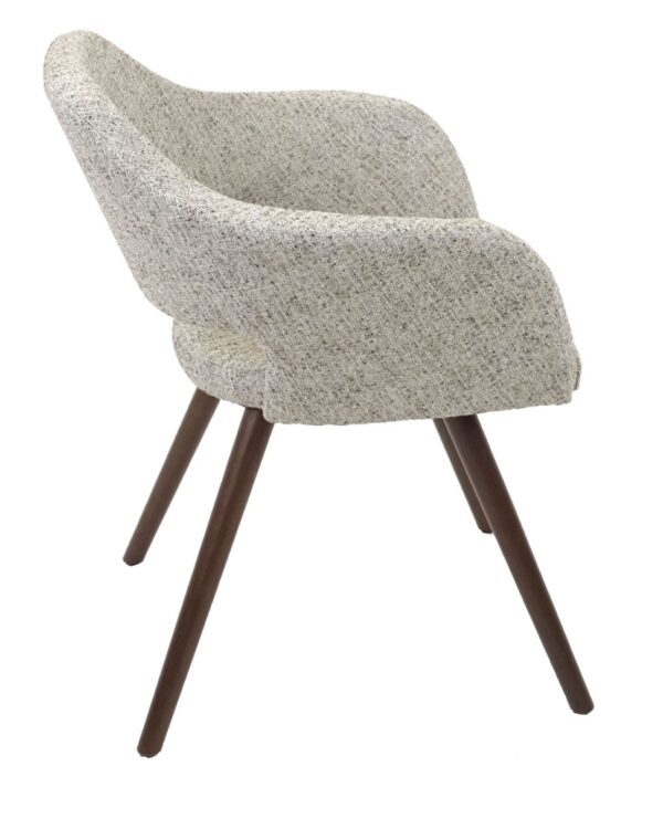 Larsen Arm Chair Wood Leg