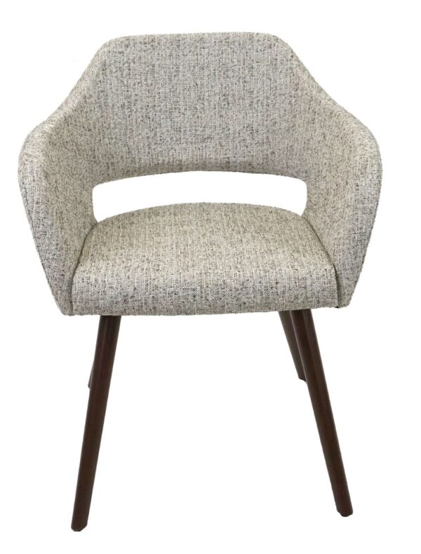 Larsen Arm Chair Wood Leg