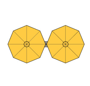 P6-DUO-Round All Weather Umbrella