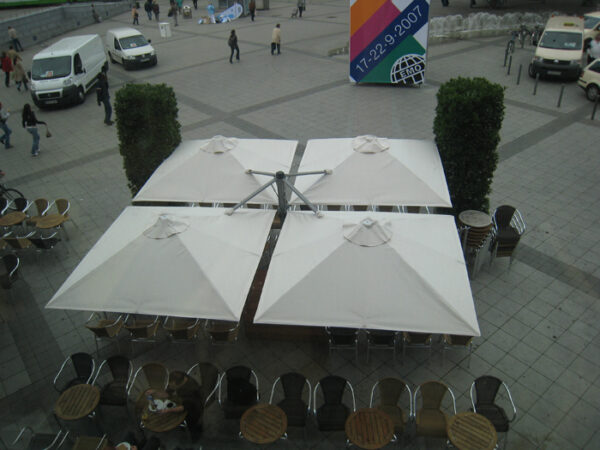 P6-Quattro-Square All Weather Umbrella