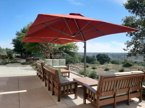 P6-DUO-Square All Weather Umbrella