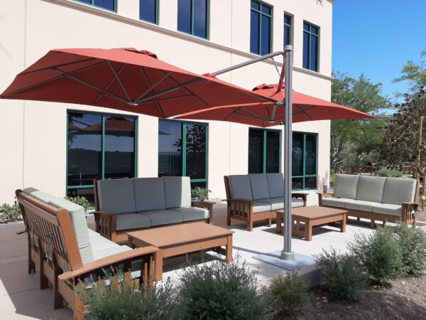 P6-DUO-Square All Weather Umbrella