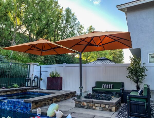 P6-DUO-Square All Weather Umbrella