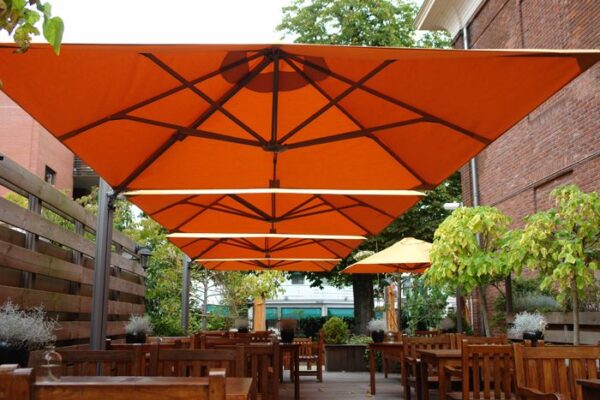 P6-TRIO-Square All Weather Umbrella
