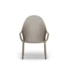 Janet Outdoor Lounge Chair Taupe Front