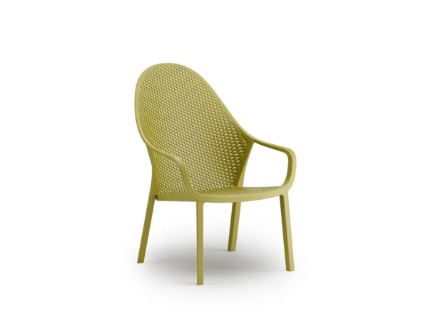 Janet Outdoor Lounge Chair Olive Green