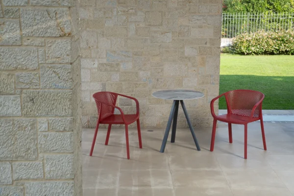 Janet Outdoor Arm Chair Porch Seating Rose